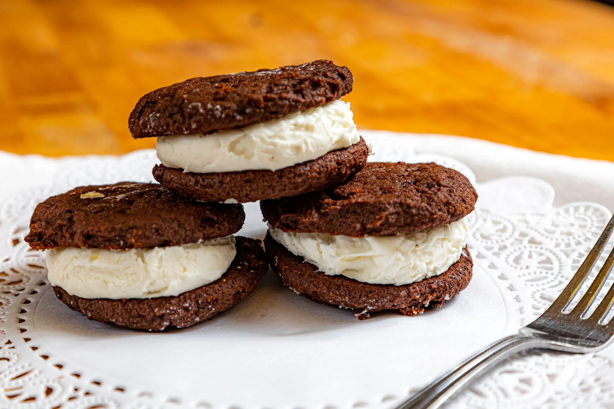 Double Choc Cookie Ice Cream Sandwiches Recipe