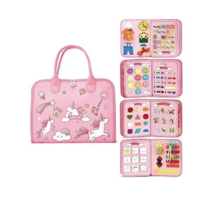 Montessori 6-1 Travel Busy Board