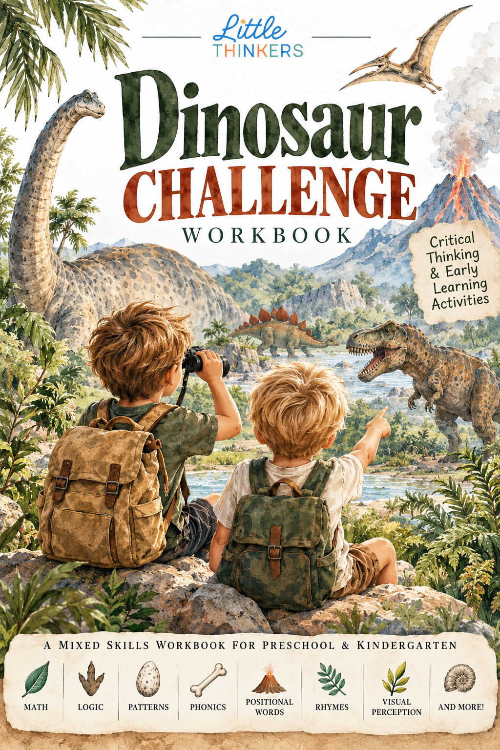 Dinosaur Challenge Workbook