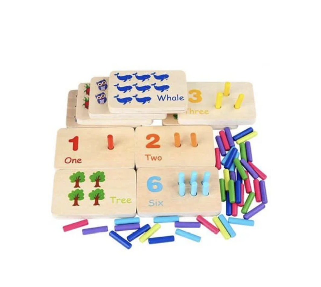 Little Thinkers Counting Peg Board