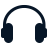 Icon of a pair of headphones