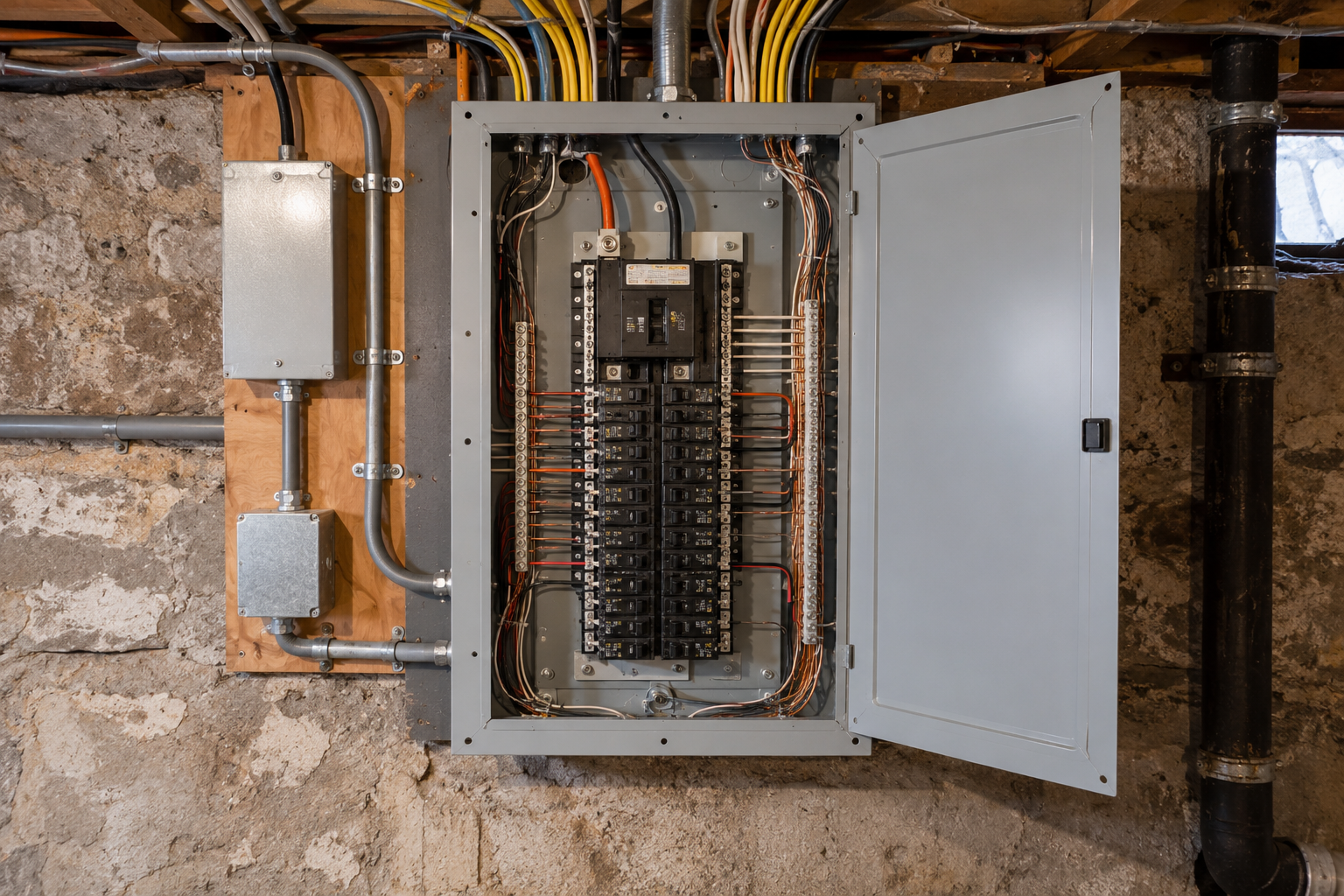 Electrical Upgrades — illustrative residential detail
