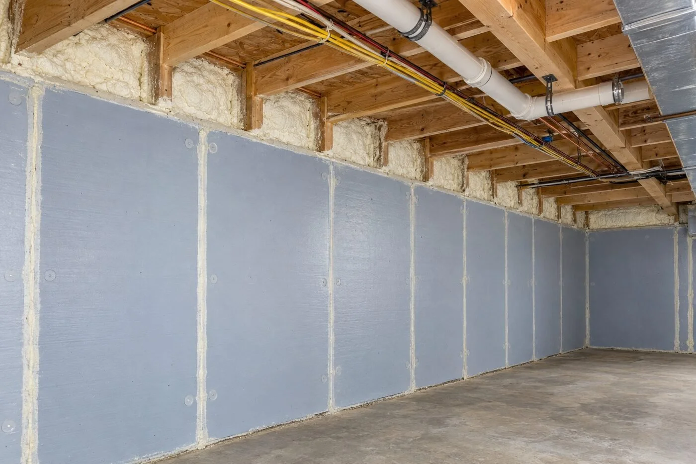 Foundation Wall Insulation — illustrative residential detail