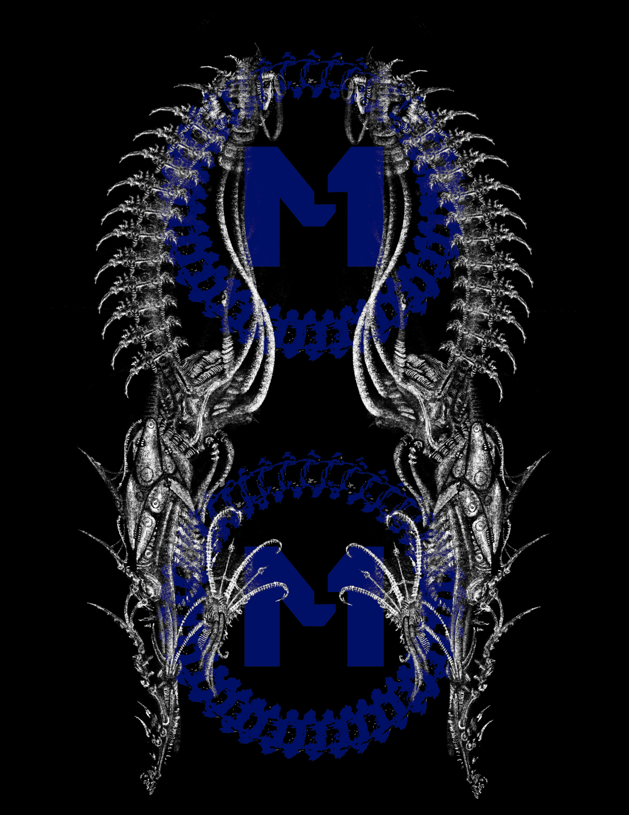 Tattoo Flash - Original Mech Large-Scale
