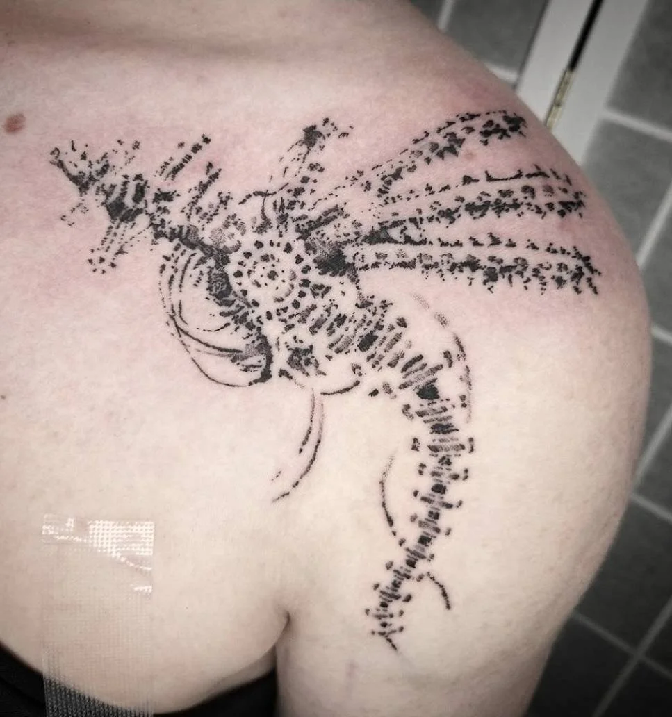 Chest Tattoo - Original Concept Mech