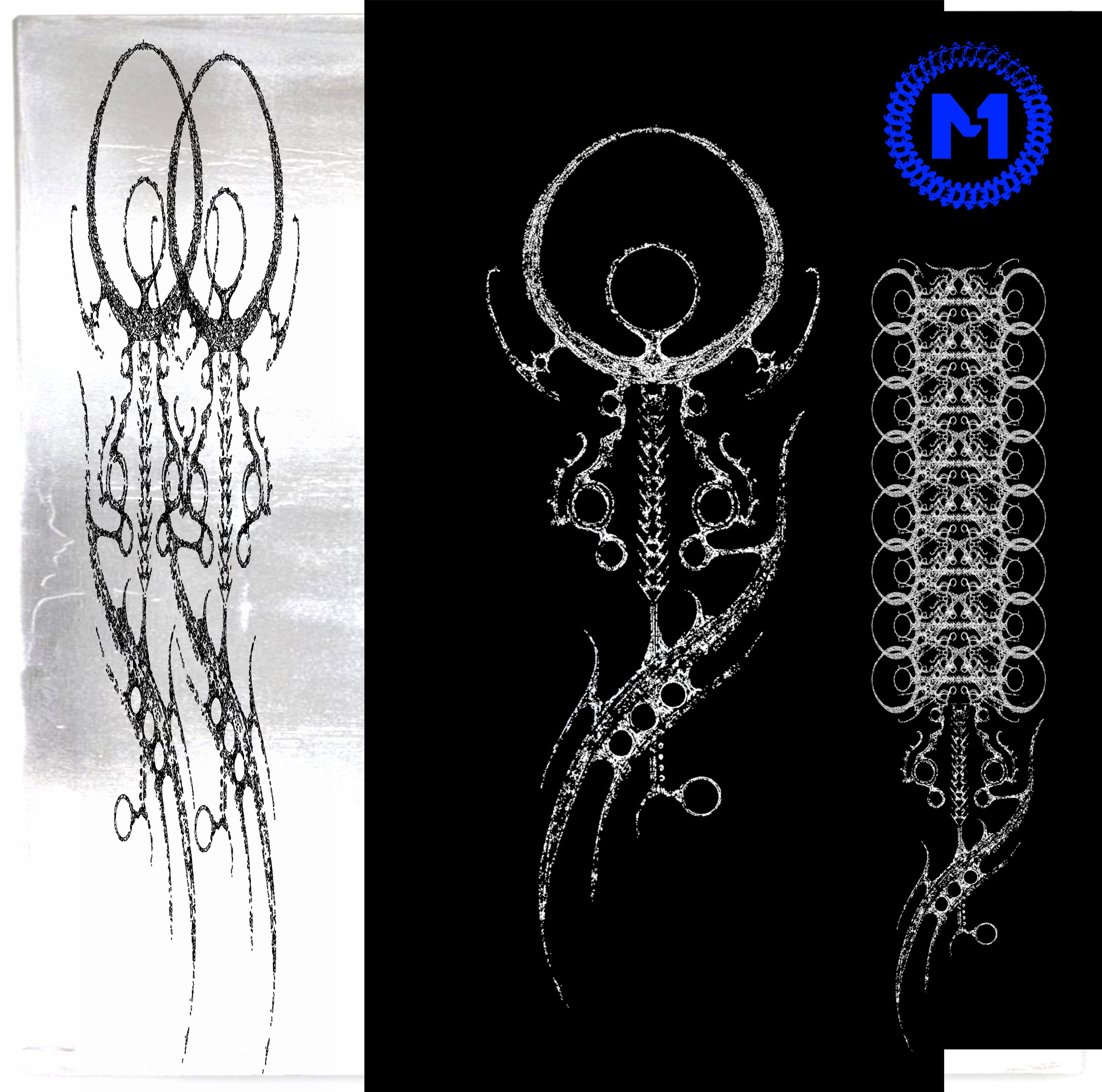 Tattoo Flash - Original Concept Organic Sigils