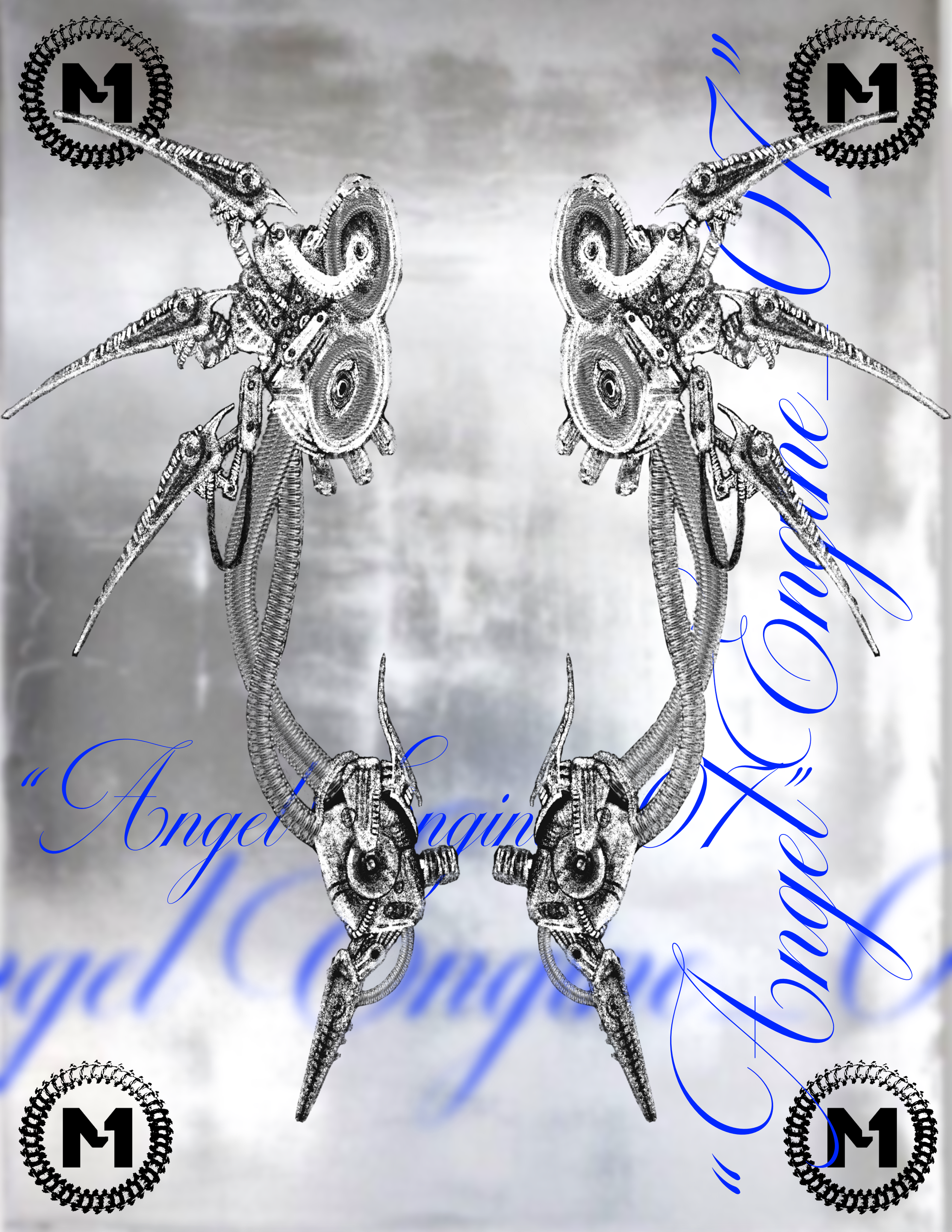 Tattoo Flash - "Angel Angine"