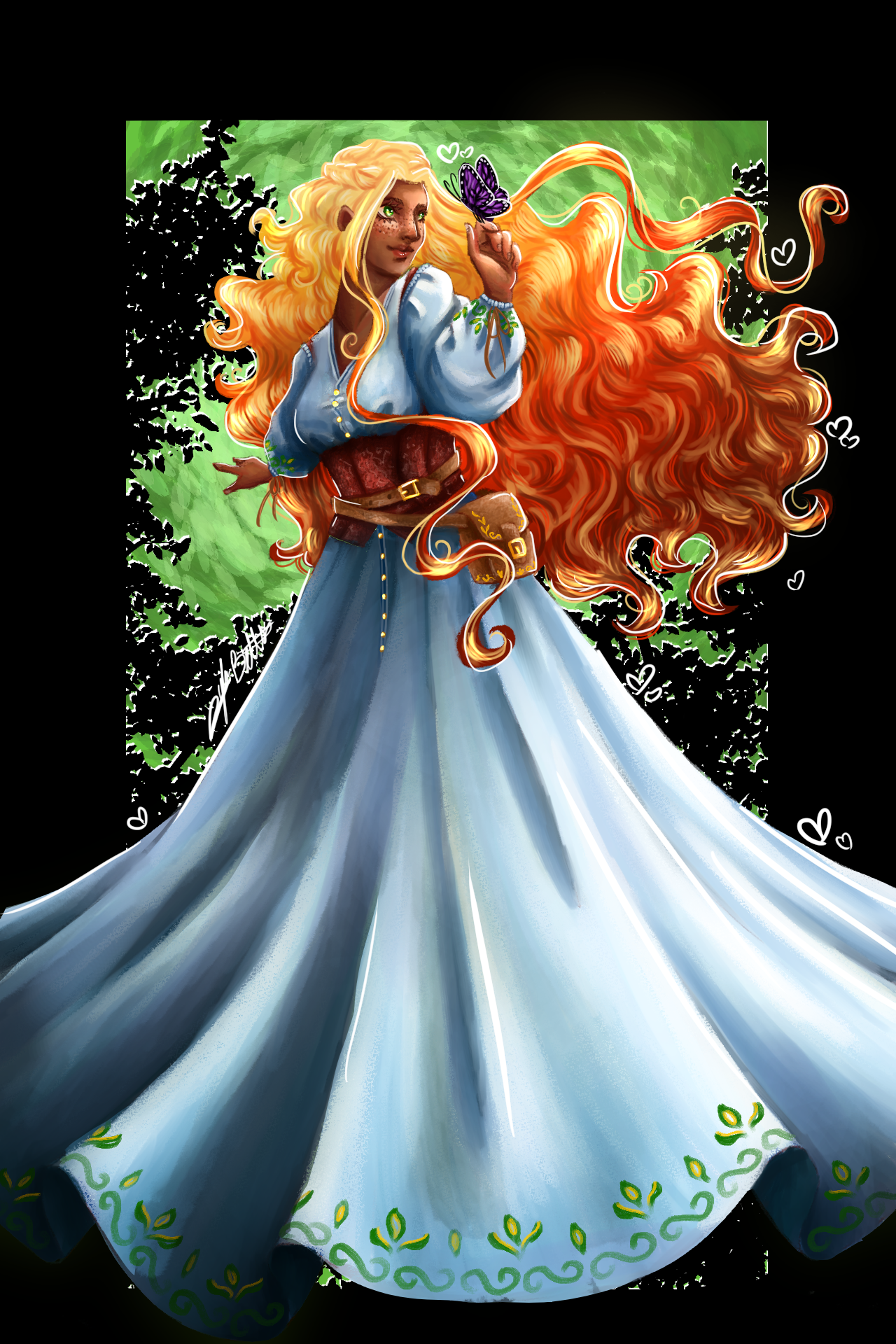 A story book princess whose destiny does not have a fairytale ending. 