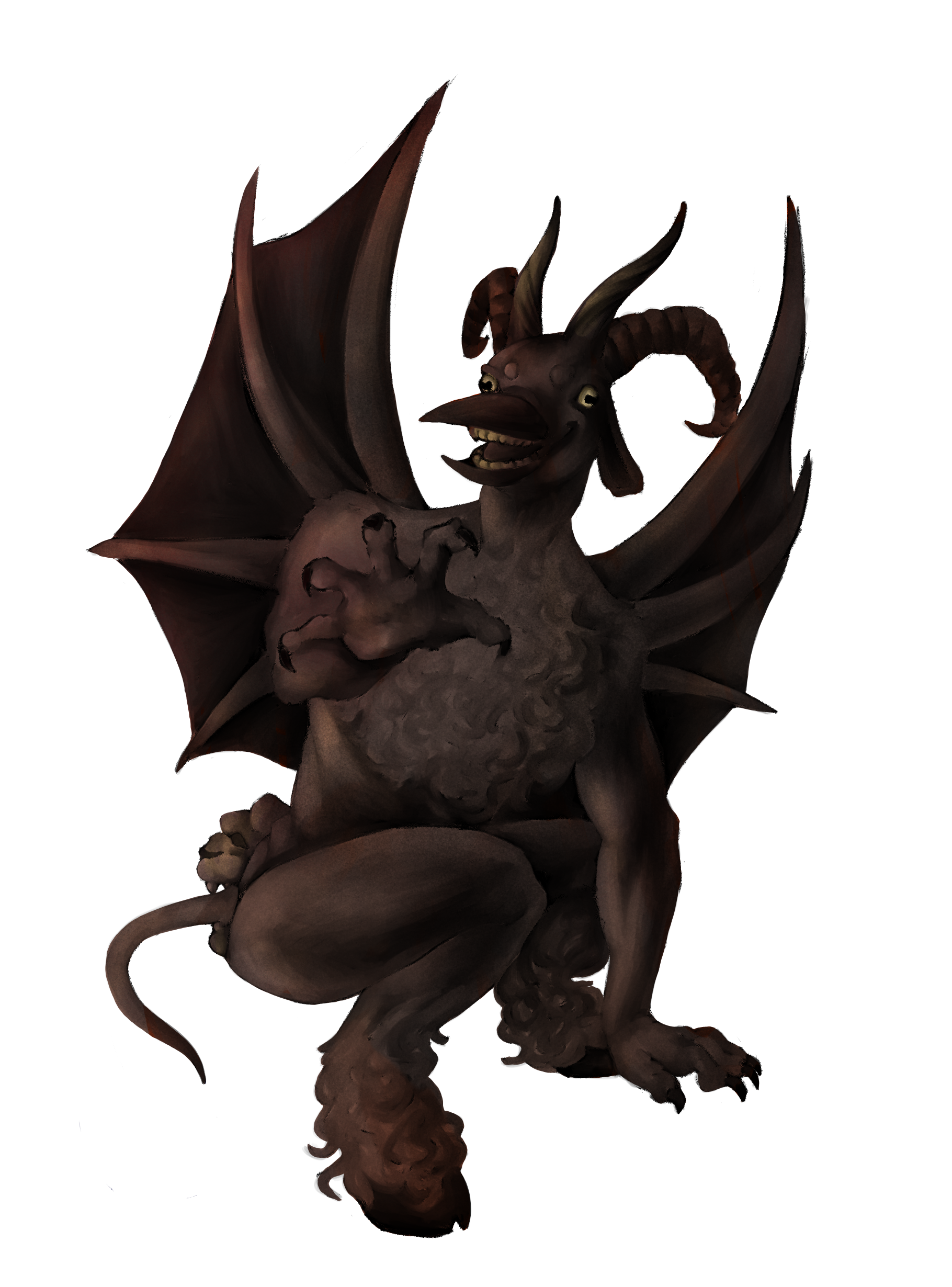 A dark devil stalks the villagers at night, waiting for the perfect time to strike our knight.
