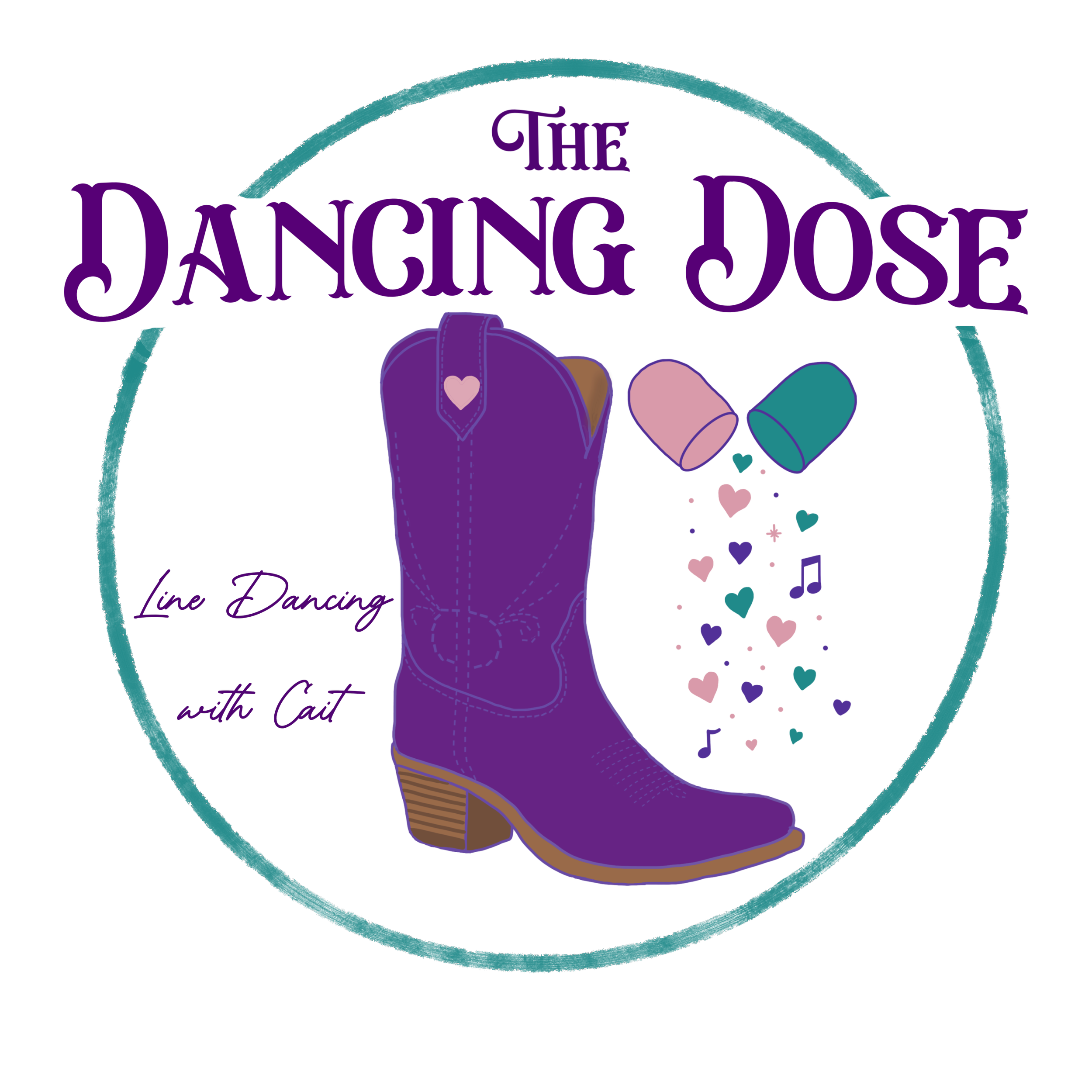 The Dancing Dose logo.