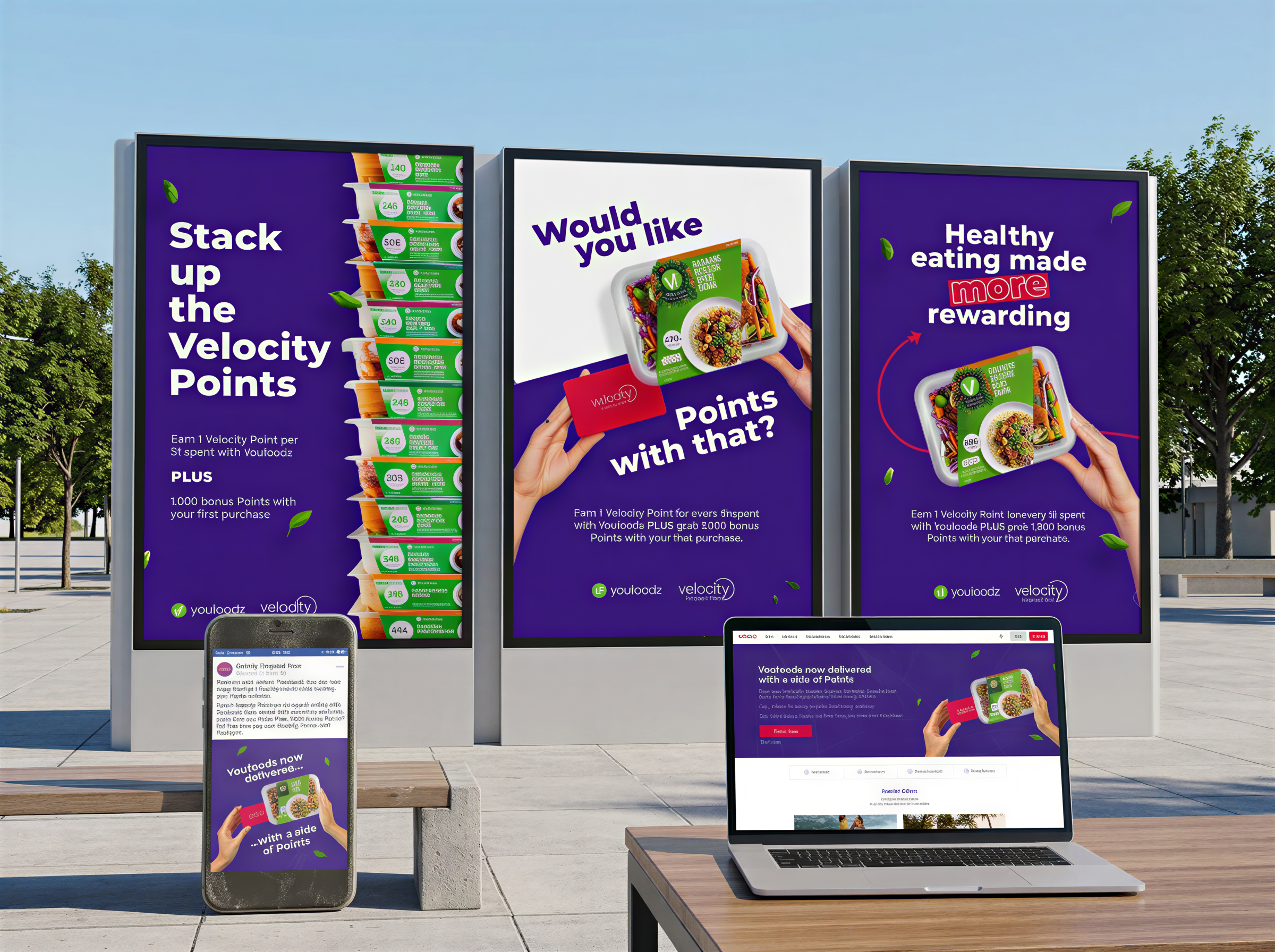 Would you like Points with that? I led the Velocity Frequent Flyer X Youfoods partnership launch for both Velocity and Youdfoods. Working collaboratively with the Youfoods brand and design team we took my creative concepts and then stacked on the mar