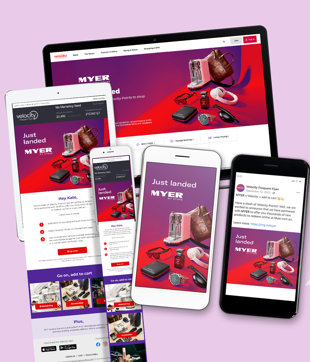 Earning Velocity Points while shopping one of the biggest retailers - where can I sign up?! Another partnership, another cross branded launch I led on the Velocity Frequent Flyer side.