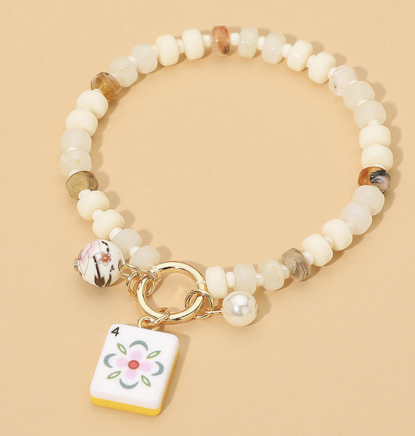Mahjong Charm Bracelet