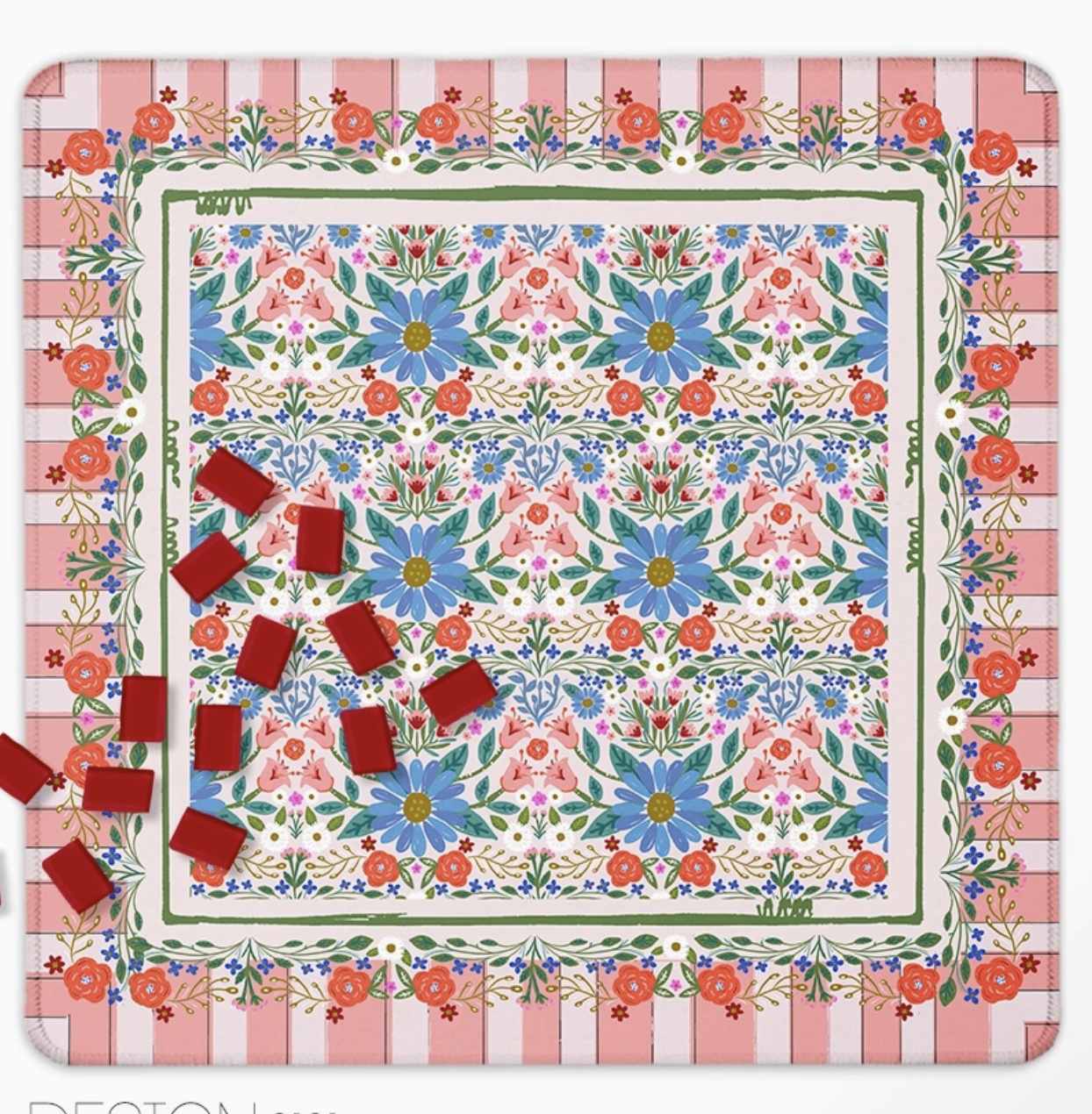 The Alyse Mahjong Table Mat