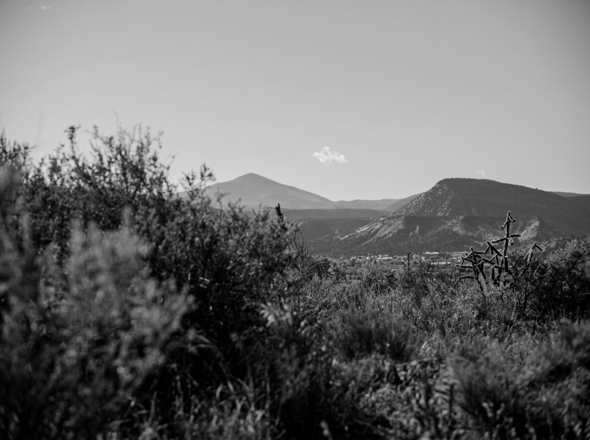 Mountain landscape near Santa Fe, New Mexico