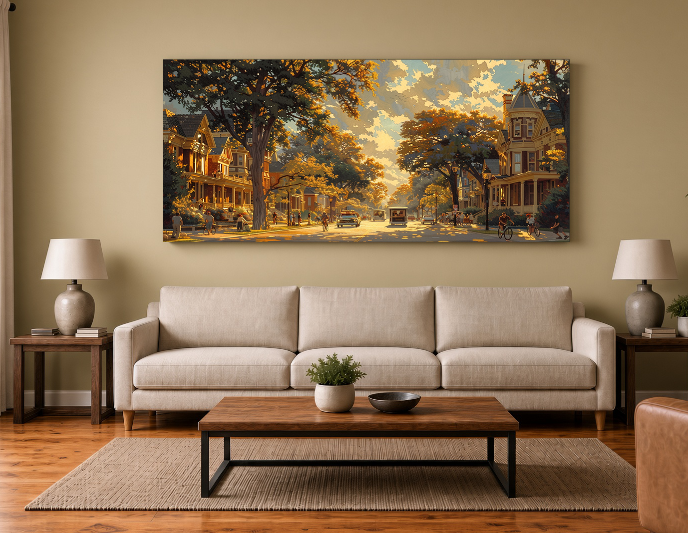 Historic New Orleans in the 1940s Fine Art Print