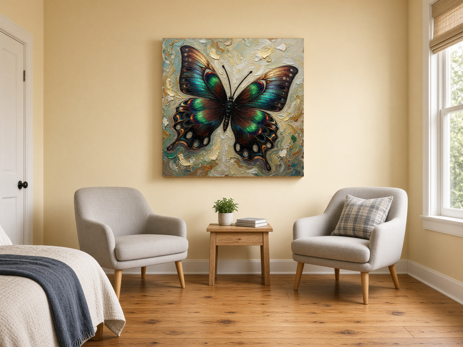 Luminous Butterfly Fine Art Print