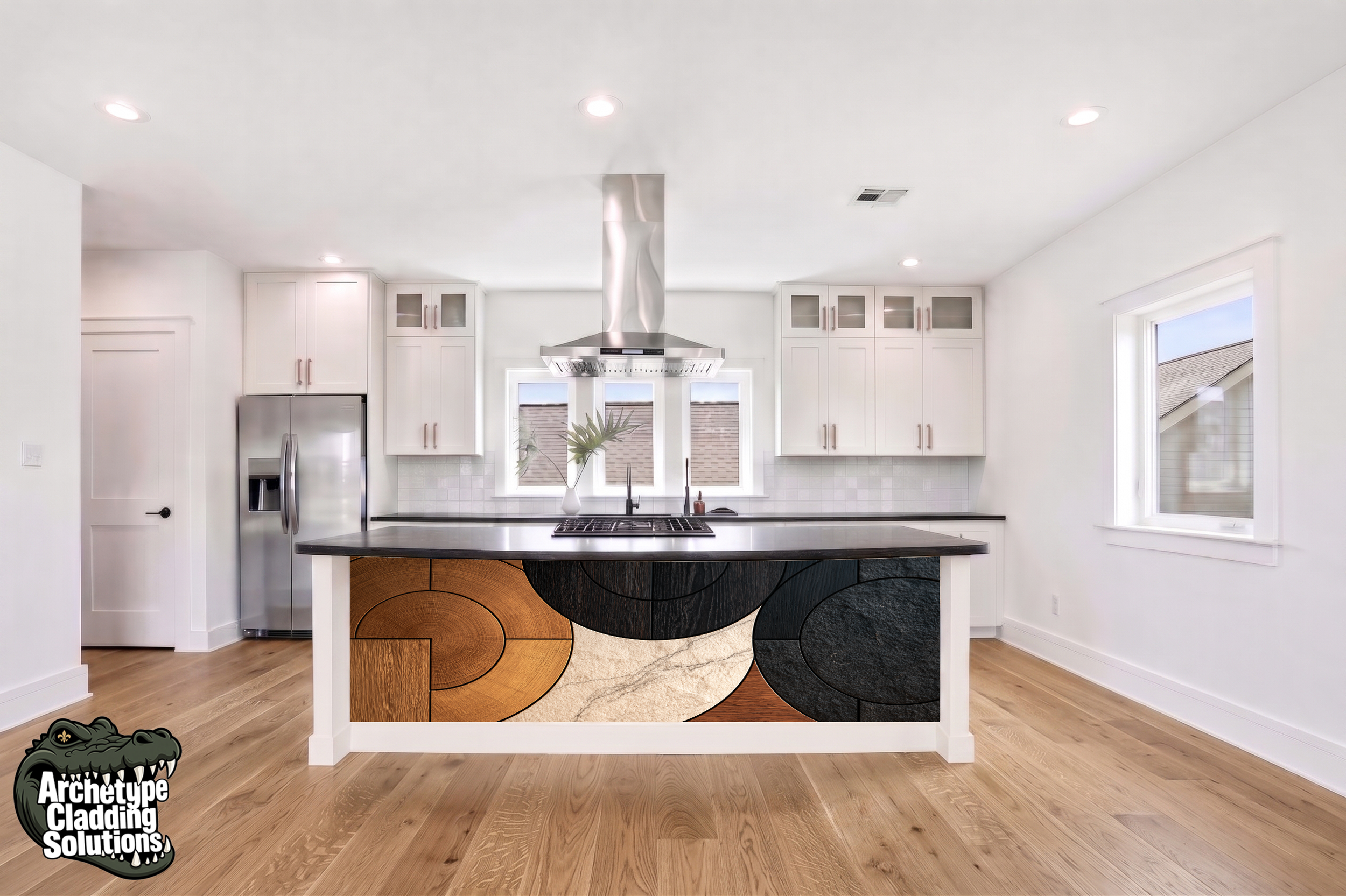 Split Circle Slate