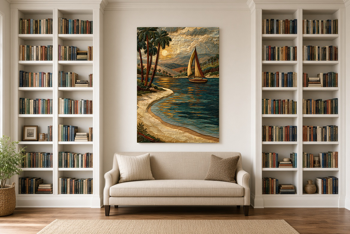 Cove with Palms