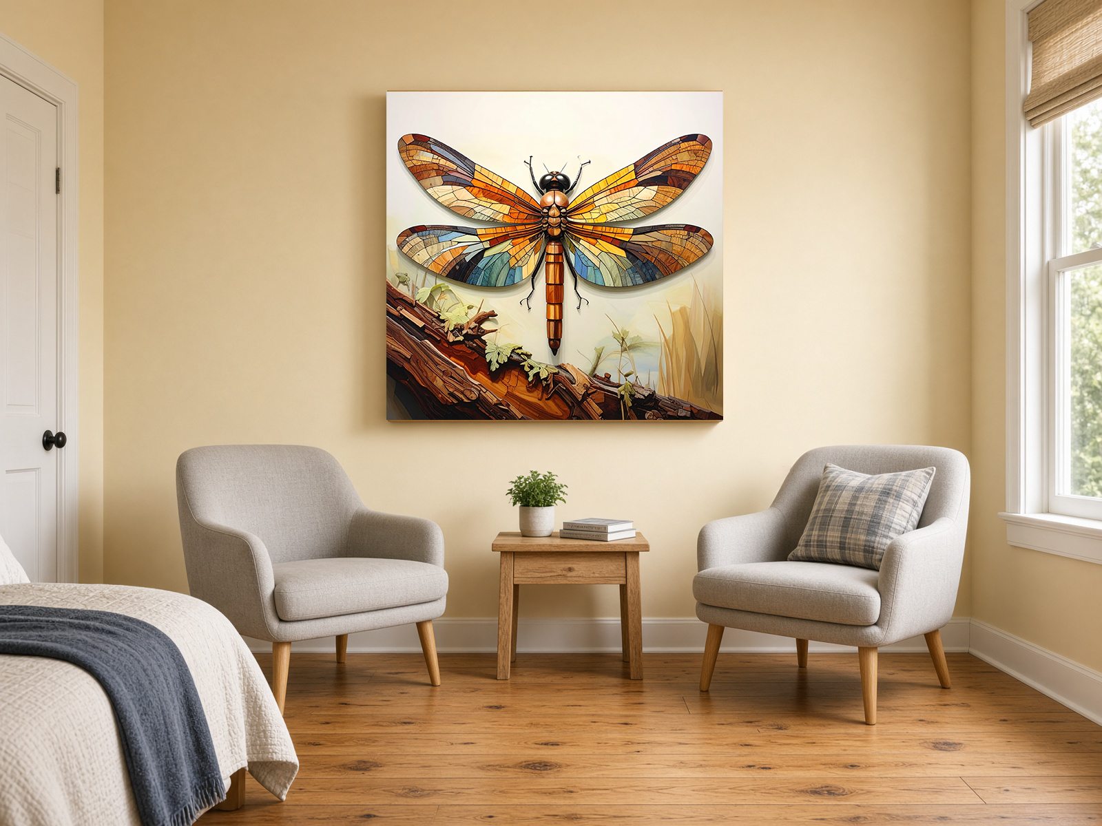 Luminous Dragonfly Fine Art Print