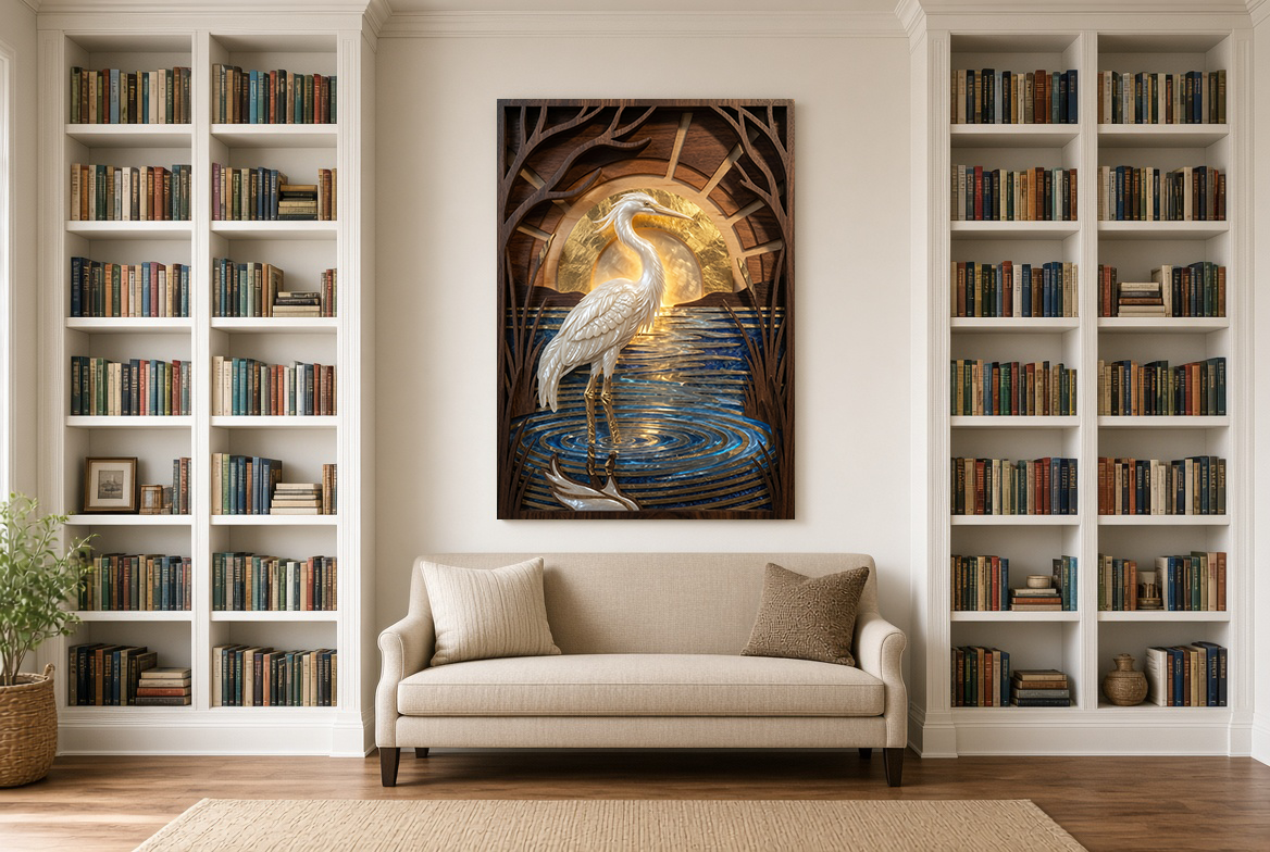 Egret at Gold Water
