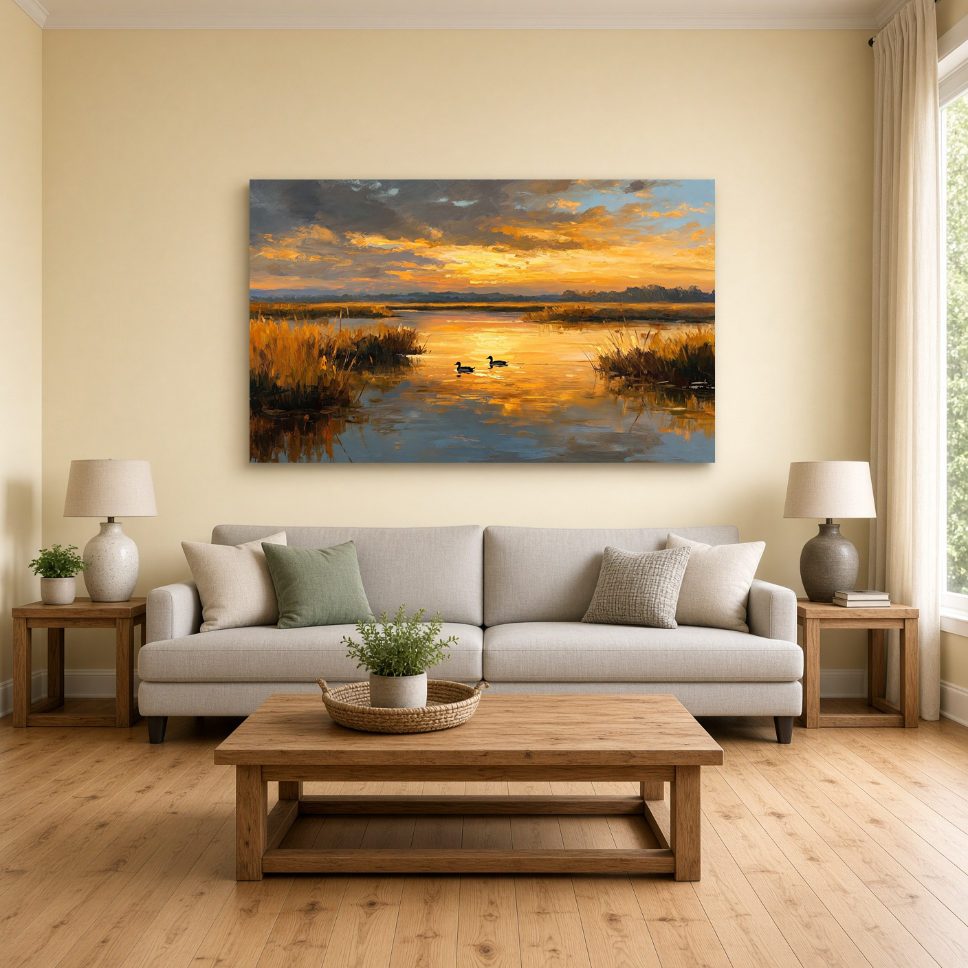 Fire on the Marsh