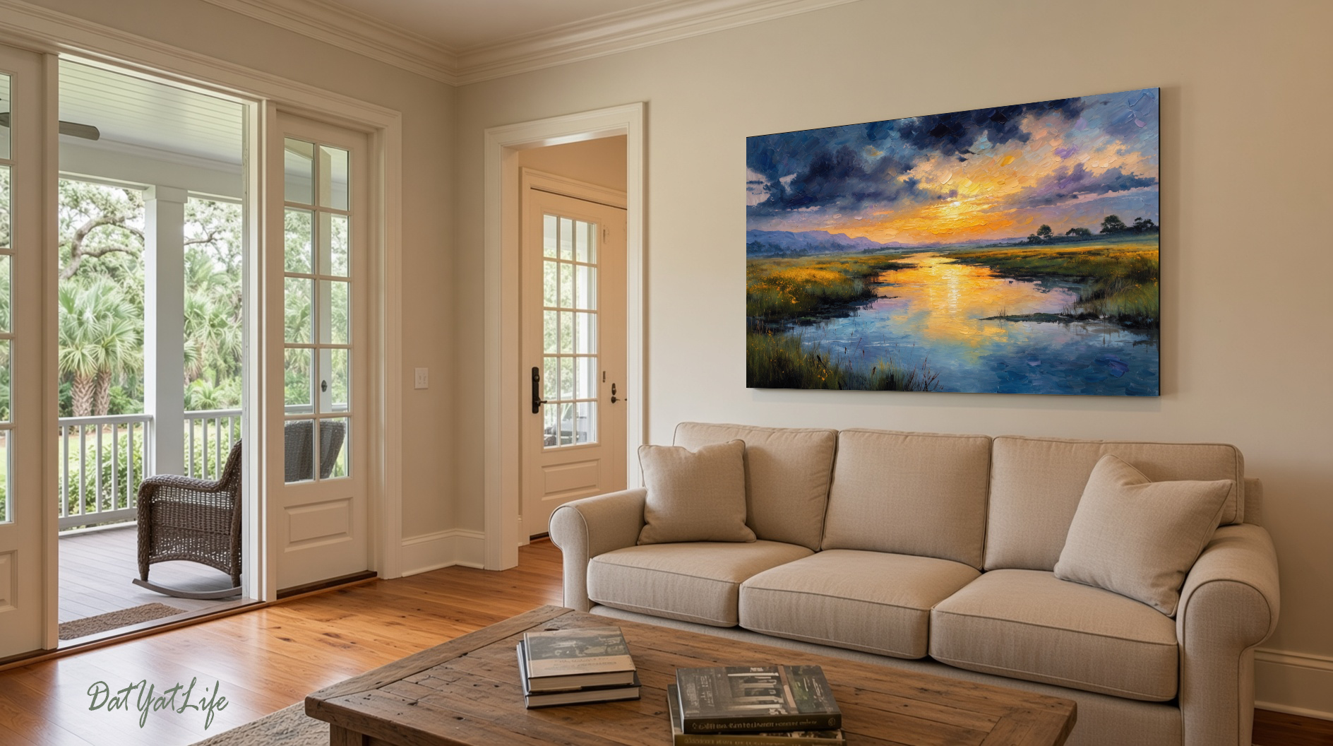 Golden Sunset & Cypress Bayou Vista