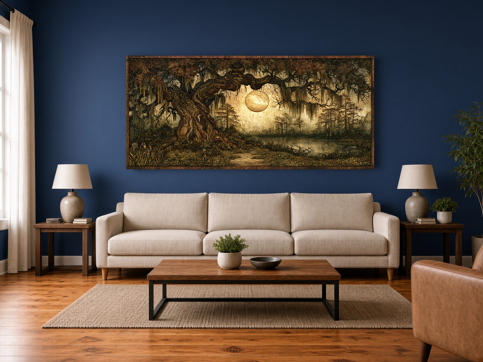 The Framed Moon