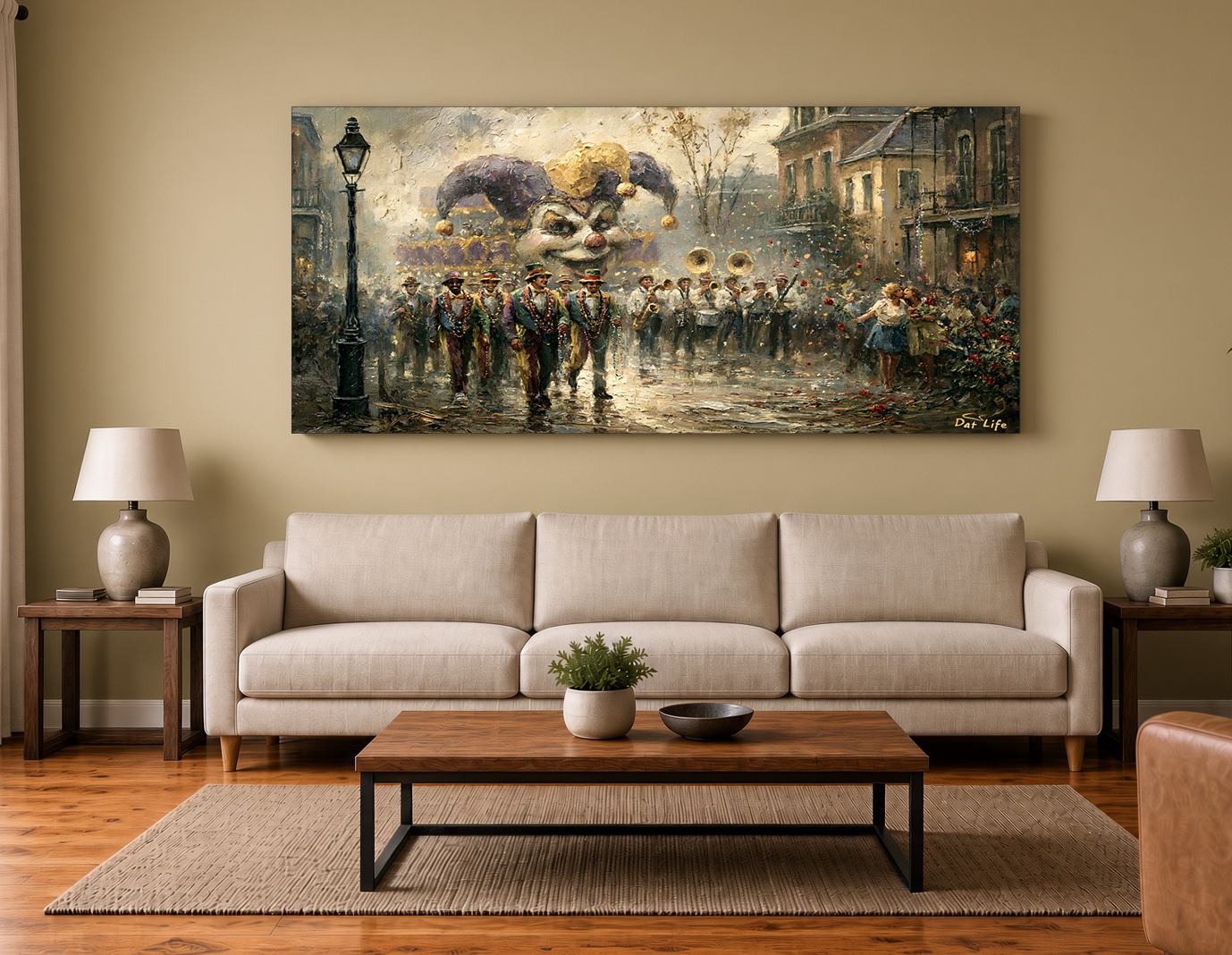 Pete Fountain Mardi Gras Walking Club Fine Art Print II