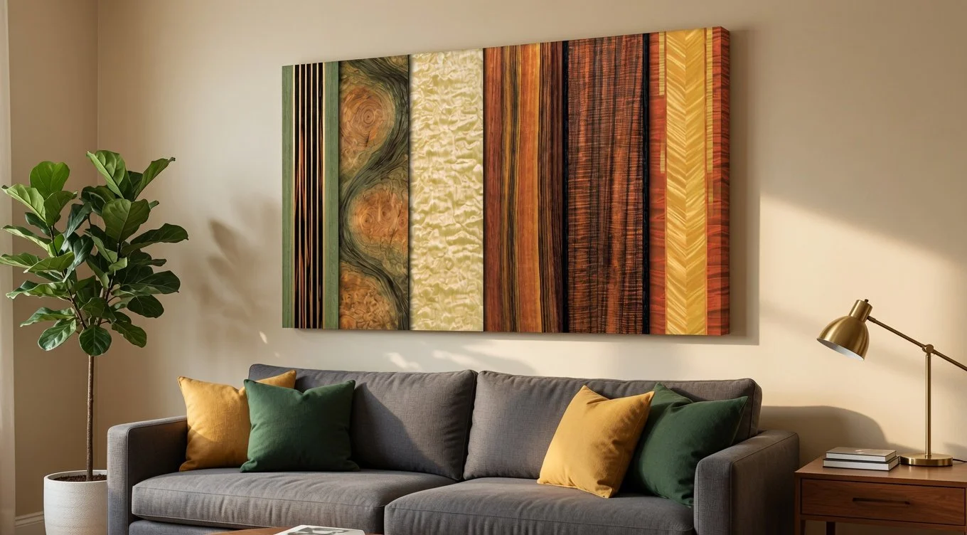 Vertical Exotic Veneer Flitches