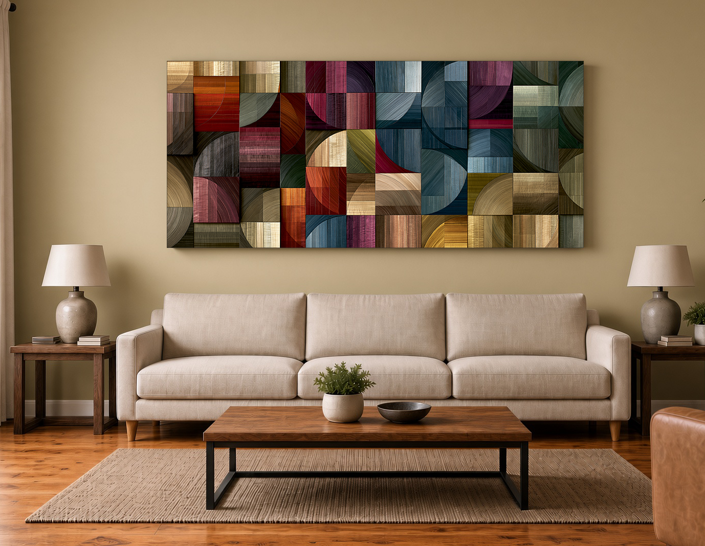 Aniline Dye Color Rush V: Layered Wood Veneer Marquetry II
