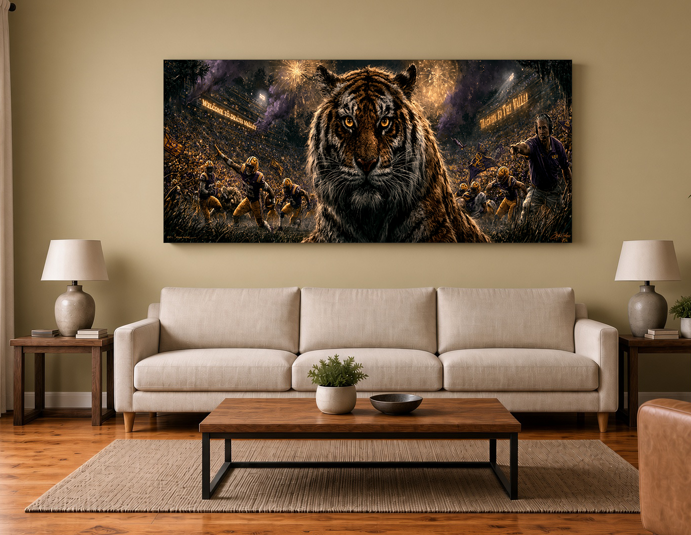 Louisiana Team Pride Fine Art Print