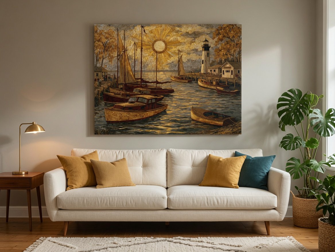 Madisonville Wooden Boats & Lighthouse