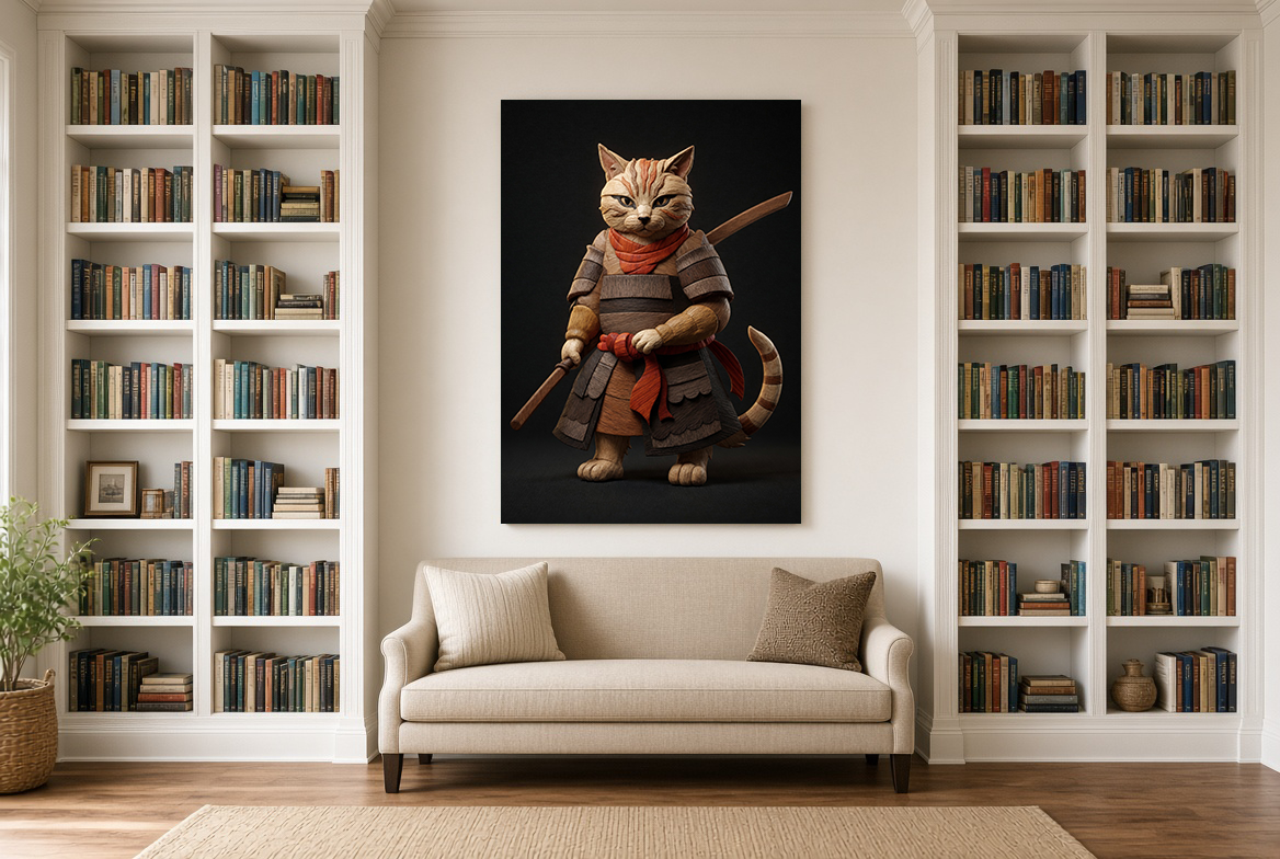 Samurai Cat