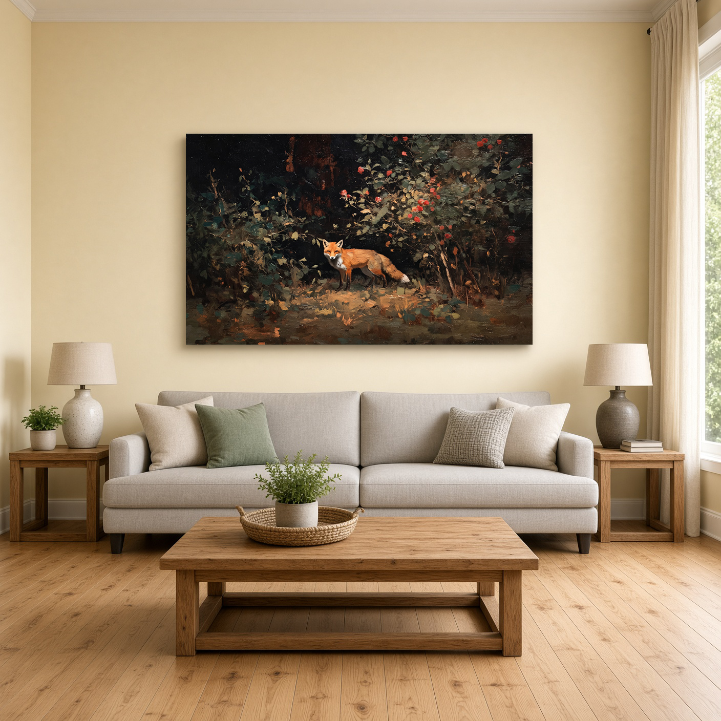 Fox in the Thorn Garden