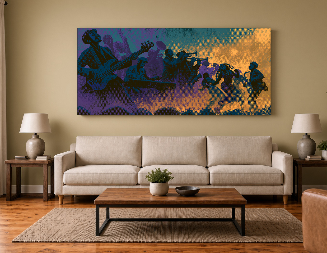 New Orleans Funk Band Fine Art Print II