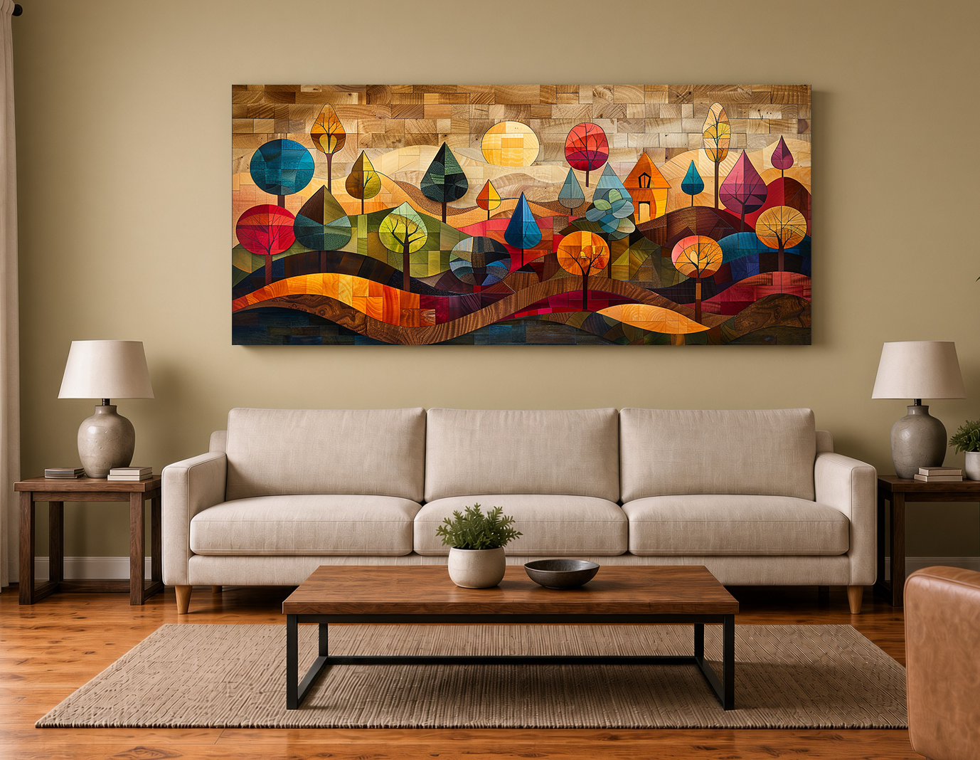 Anytown USA Main Street Fine Art Print II