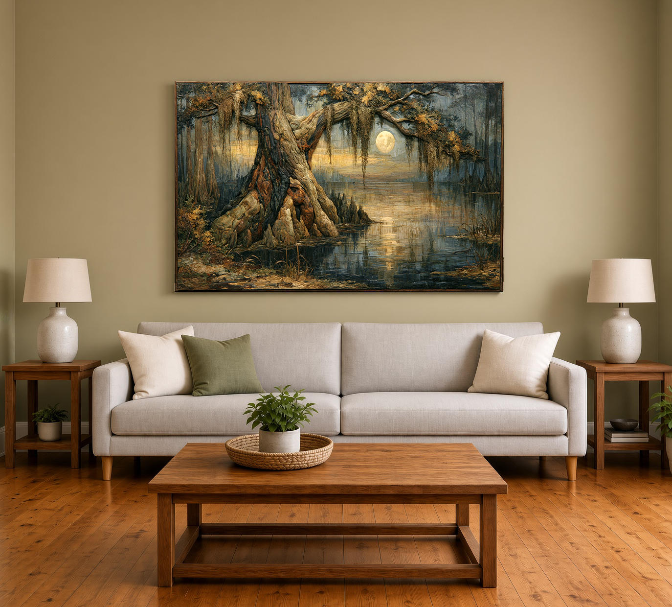 Misty Southern Cypress Swamp Fine Art Print
