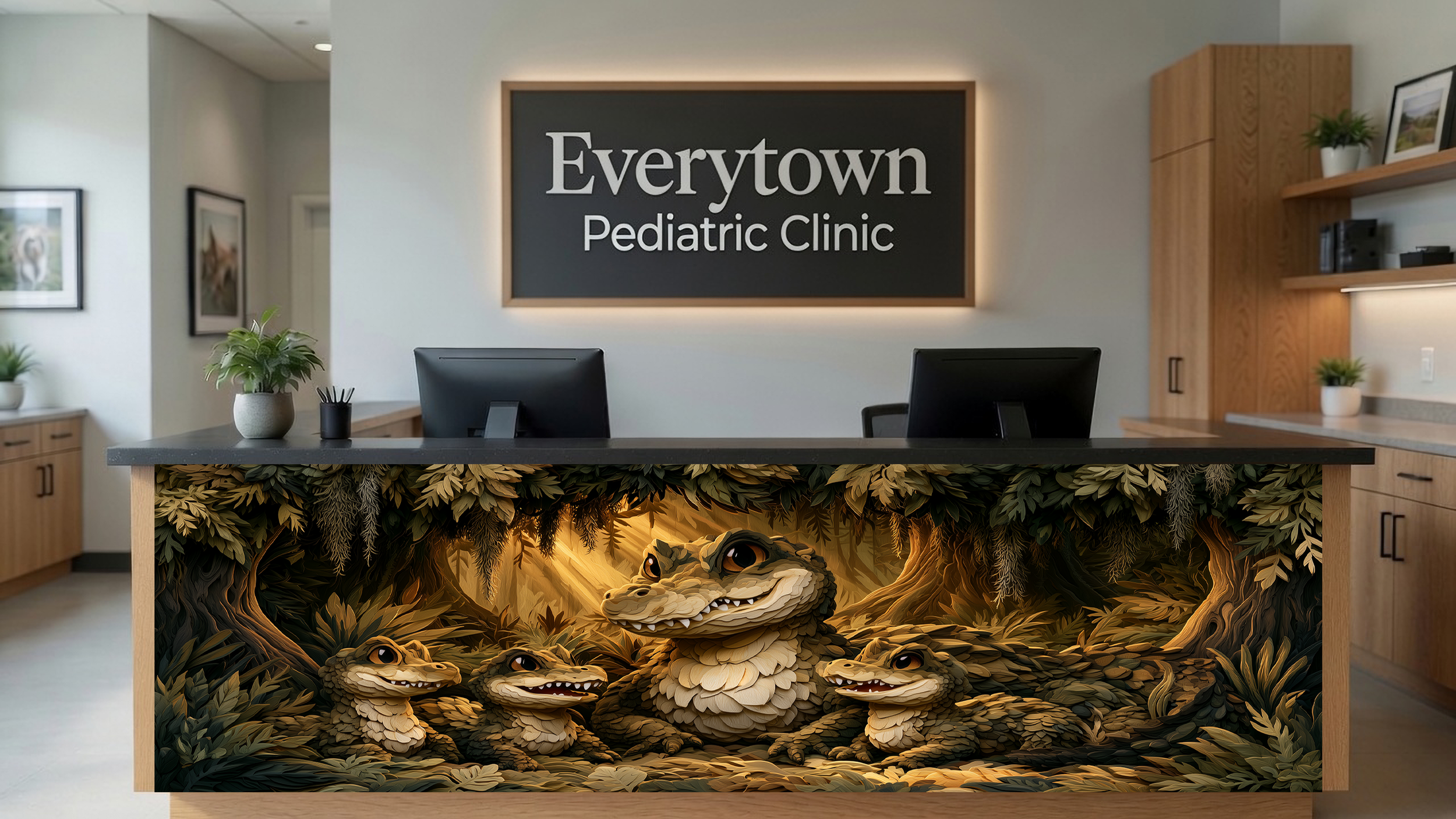 Everytown Pediatric Dentistry -  Louisiana Swamp Gator Fam