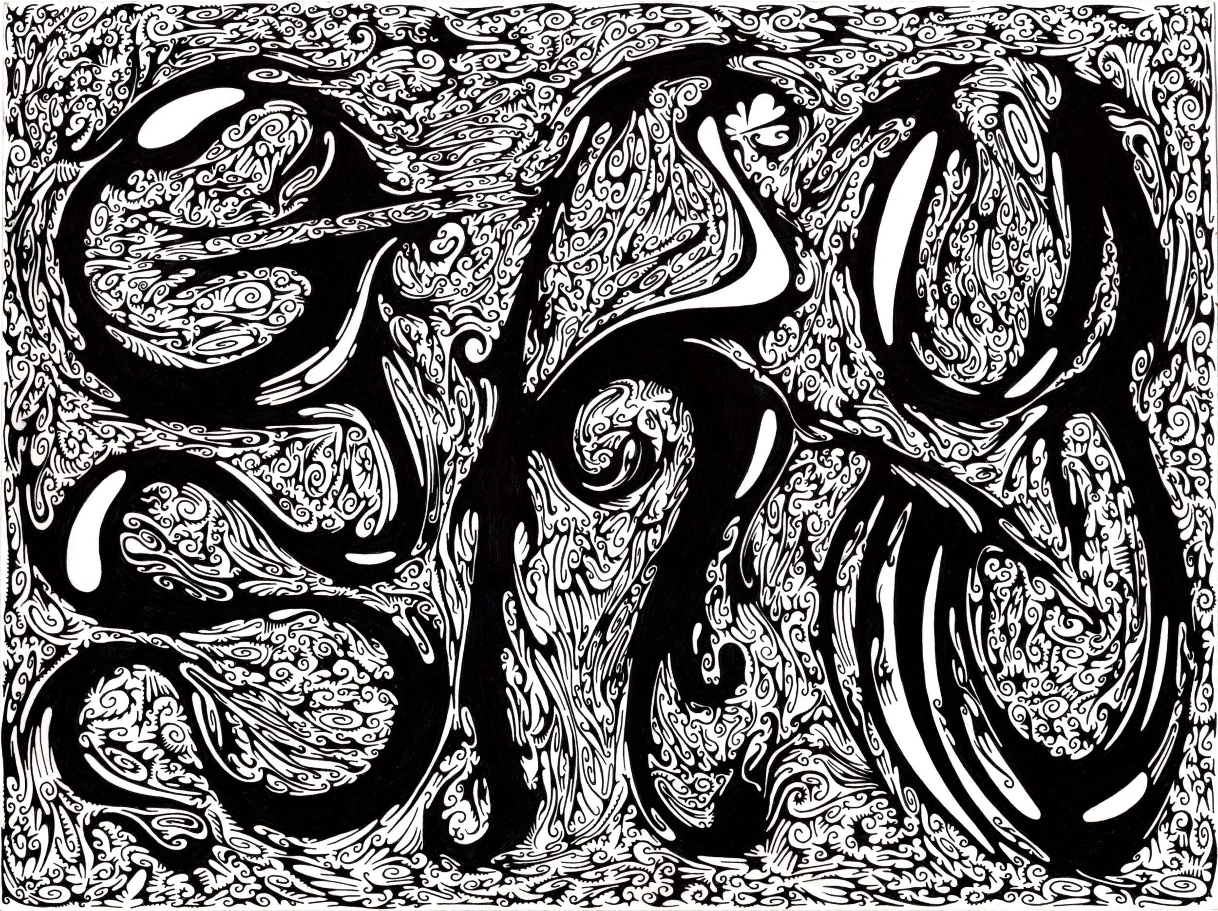 gay (2026) 
/////
Gel ink pen on paper
21cm x 29.7cm