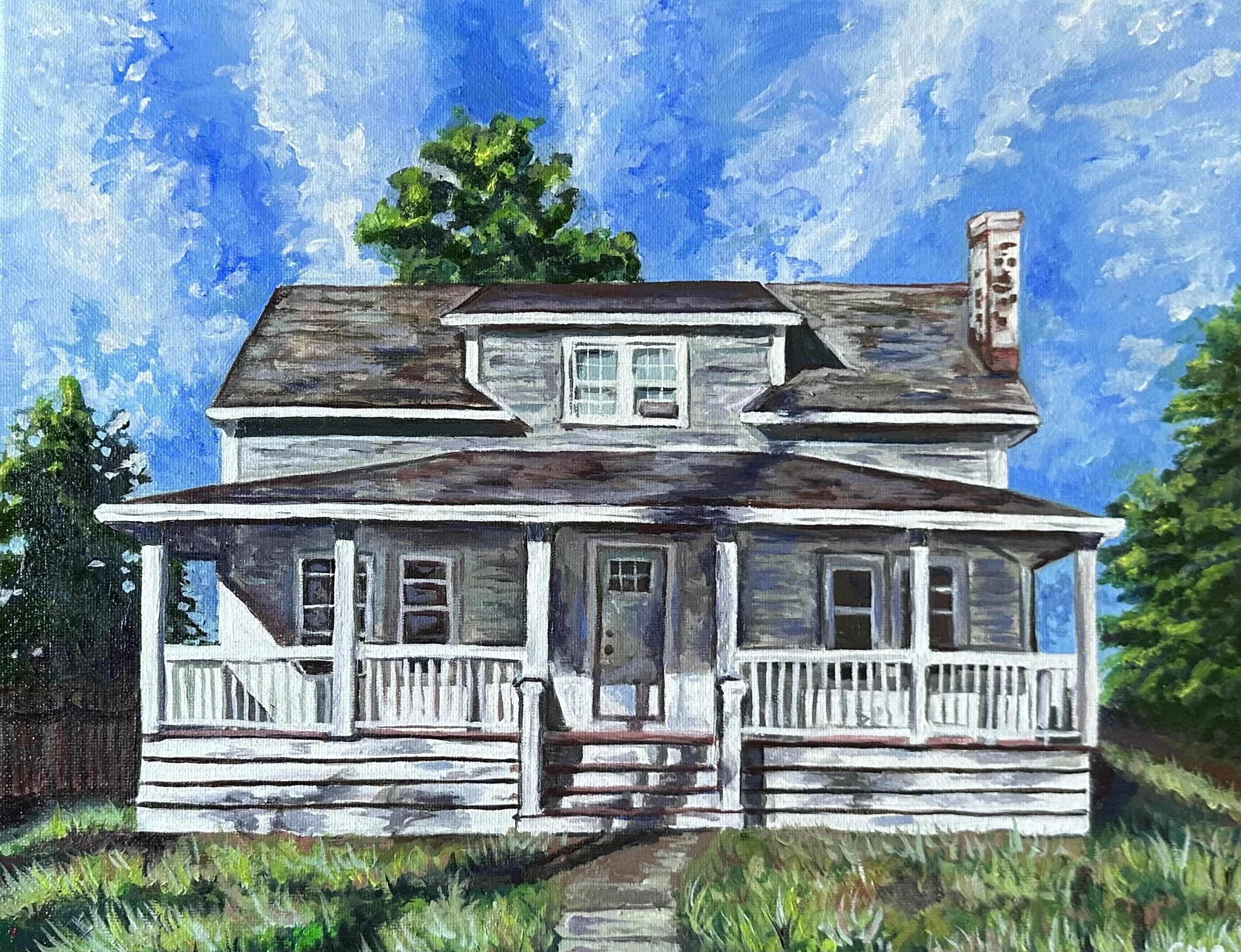 House Commission, Acrylic on Canvas