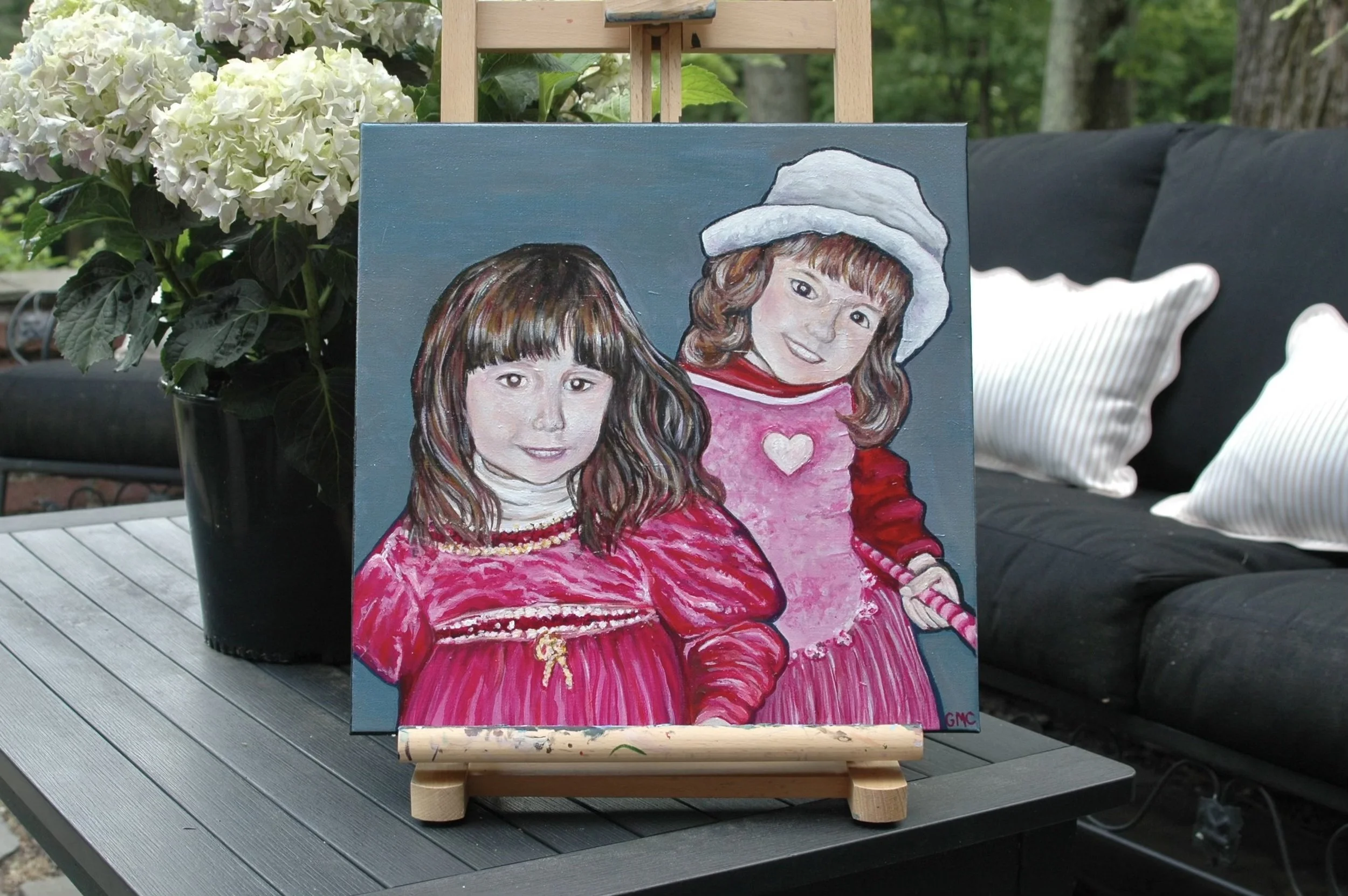 Forever Friend, 12x12 Acrylic on Canvas