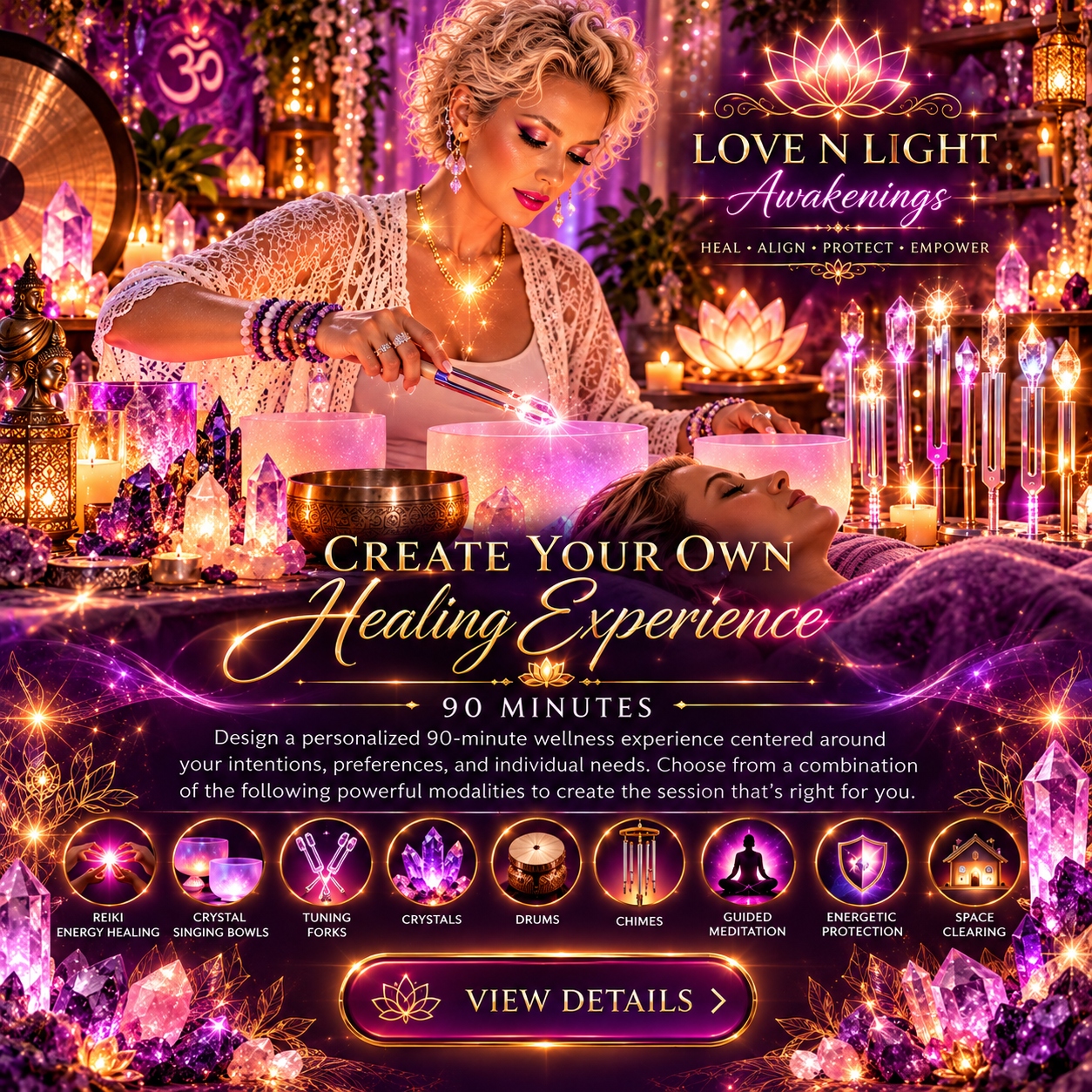 Create Your Own Healing Experience — 90 Minutes