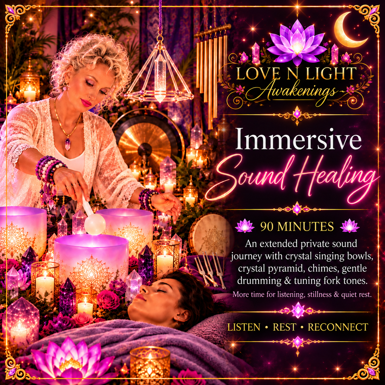Immersive Sound Healing — 90 Minutes