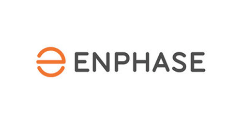 ENHASE logo with orange and black design on white background