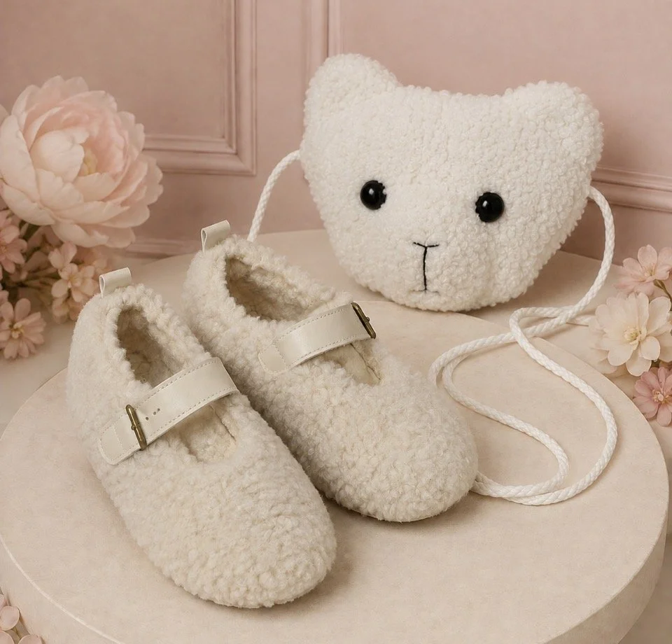 White Little Bo Peep Shoes