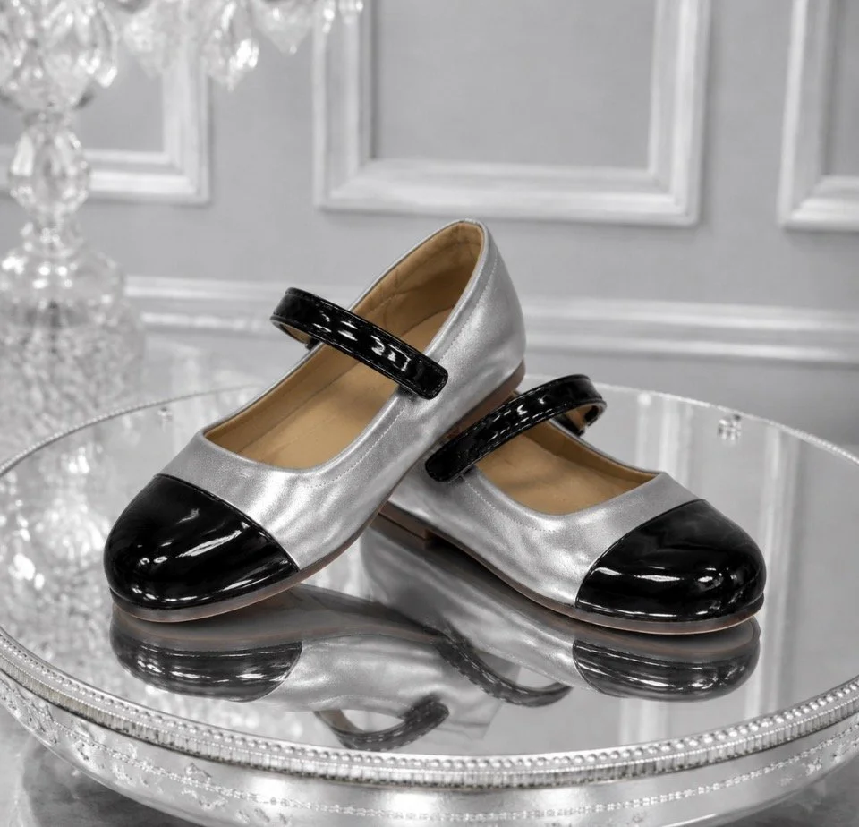 Silver Starlight Mary Jane Shoes