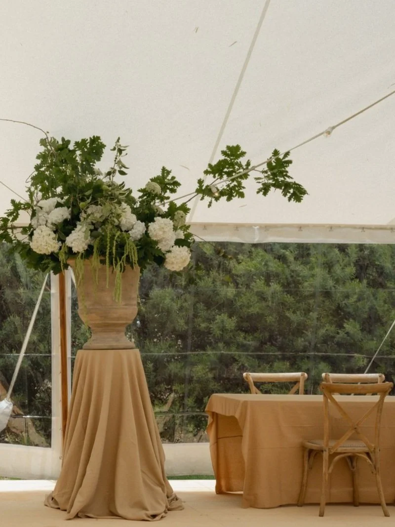 LAUREN HIGH TABLE CLOTH (LINEN)