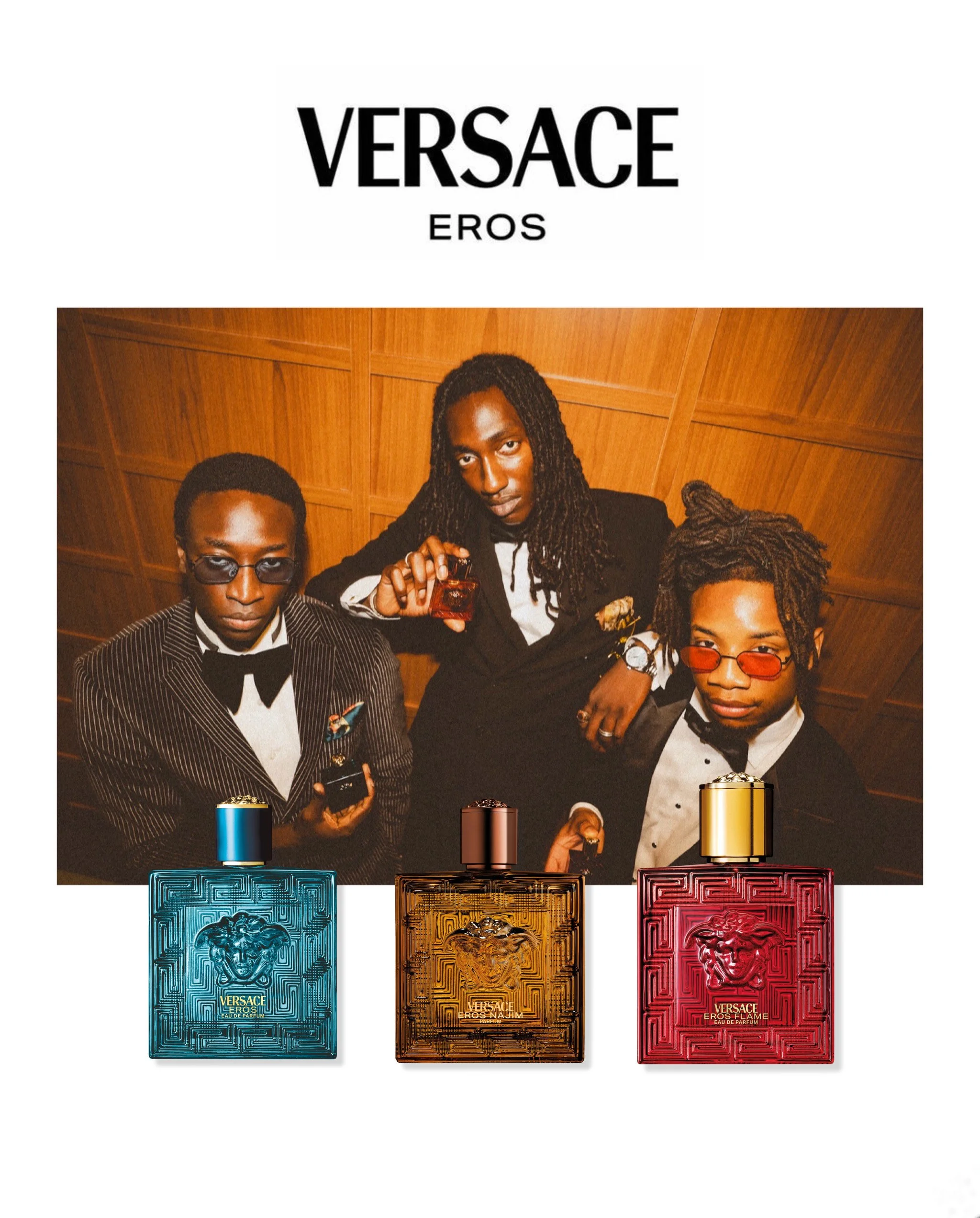 VERSACE EROS: Back to school campaign