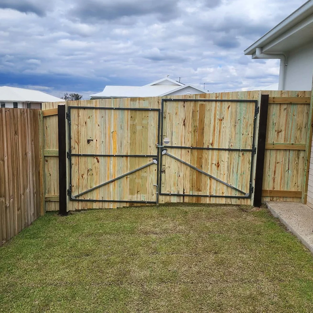 Wooden Fencing and Gate